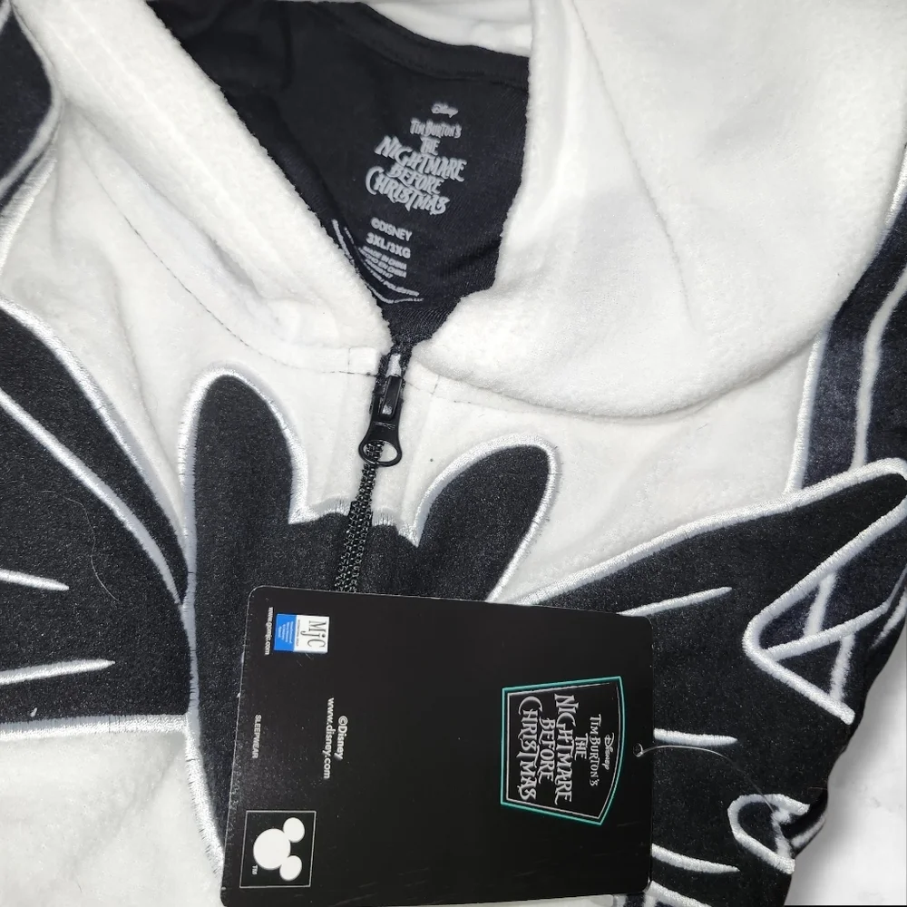 Jack Skeleton Nightmare Before Christmas Pajamas - Picture 3 of 3